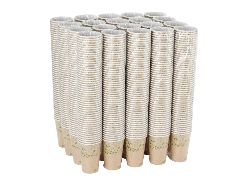 Dixie EcoSmart Fiber Hot/Cold Cups, 16 Oz., Kraft Paper, 1000/Carton (2346R)