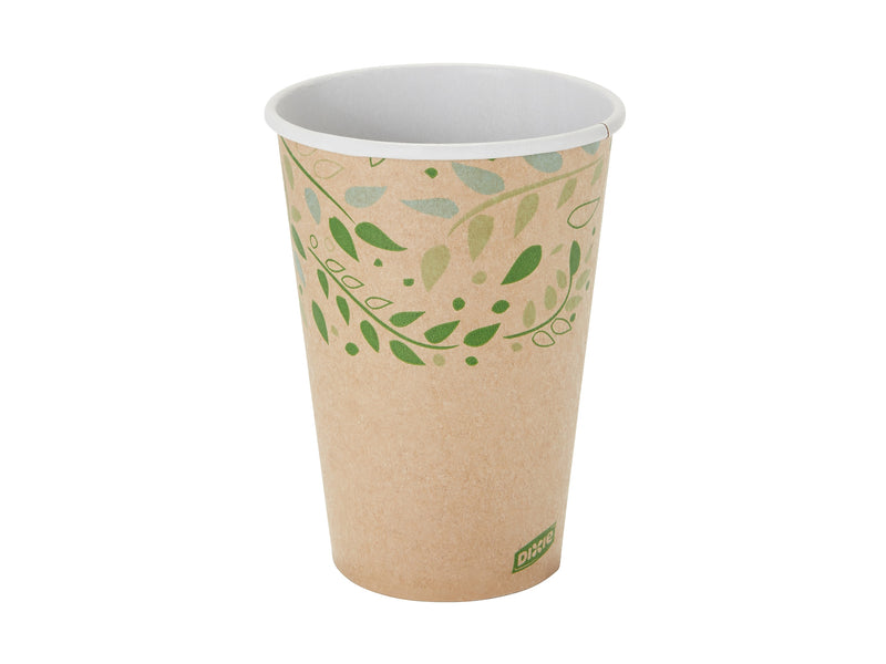 Dixie EcoSmart Fiber Hot/Cold Cups, 16 Oz., Kraft Paper, 1000/Carton (2346R)
