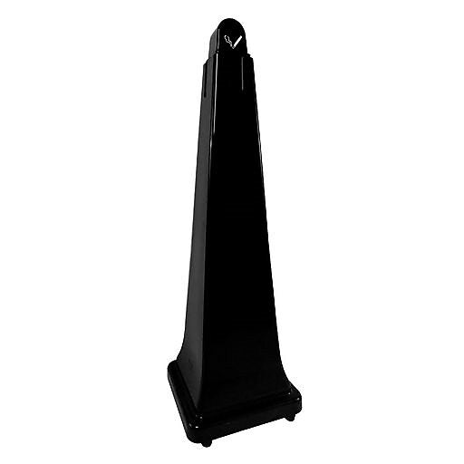 Rubbermaid GroundsKeeper Outdoor Ash Urn, Black Resin (FG257088BLA)