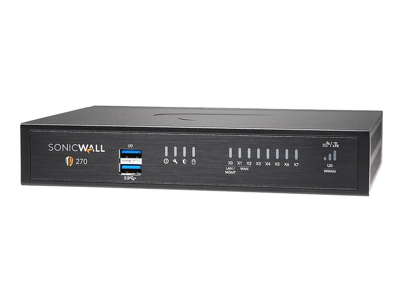 Sonicwall TZ270 Next-Generation Firewall Firewall, Desktop (02-SSC-6447)