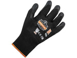 Ergodyne ProFlex 7001 Nitrile Coated Gloves, ANSI Level 3 Abrasion Resistance, Black, Medium, 12 Pairs (17953)