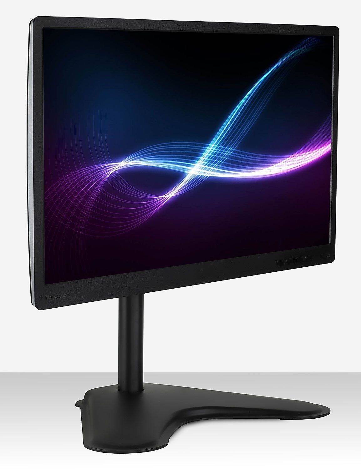 Mount-It! Monitor Mount Desk Stand, Up to 32" Monitor, Black (MI-1757)