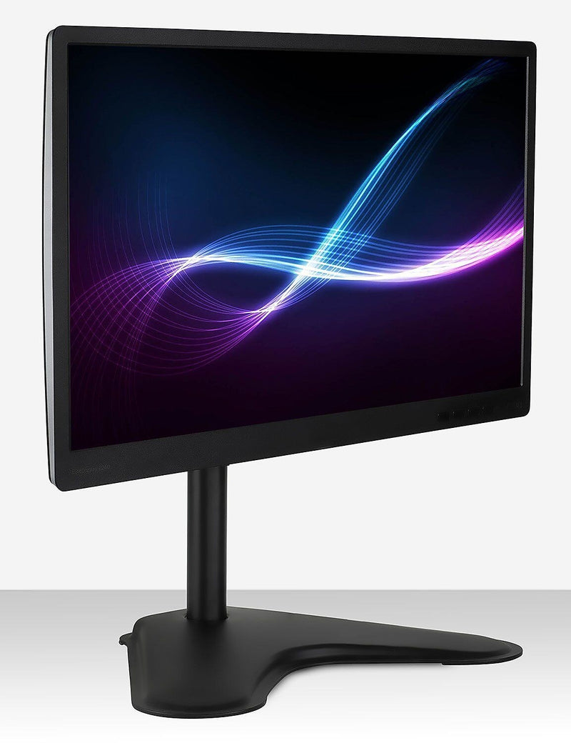 Mount-It! Monitor Mount Desk Stand, Up to 32" Monitor, Black (MI-1757)