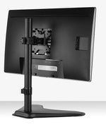 Mount-It! Monitor Mount Desk Stand, Up to 32" Monitor, Black (MI-1757)
