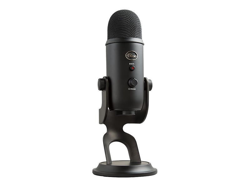 Blue Microphones Yeti Professional USB Microphone, Black (988-000100)
