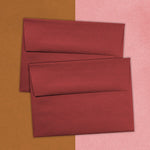 JAM Paper A7 Invitation Envelopes, 5.25 x 7.25, Dark Red, 1000/carton (31511307B)
