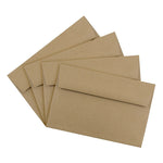 JAM Paper Kraft A9 Invitation Envelopes, 5.75 x 8.75, Brown Kraft Paper Bag, Bulk 1000/Carton (LEKR875B)
