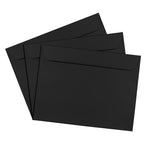 JAM Paper 9" x 12" Booklet Envelopes, Black, 25/Pack (2112755)