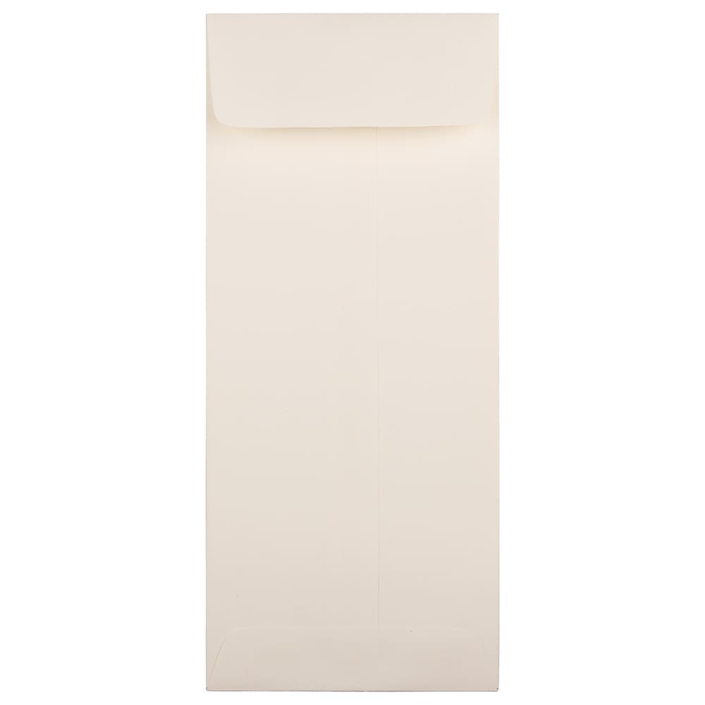 JAM Paper #11 Policy Business Strathmore Envelopes, 4.5 x 10.375, Natural White Wove, 25/Pack (900905923)