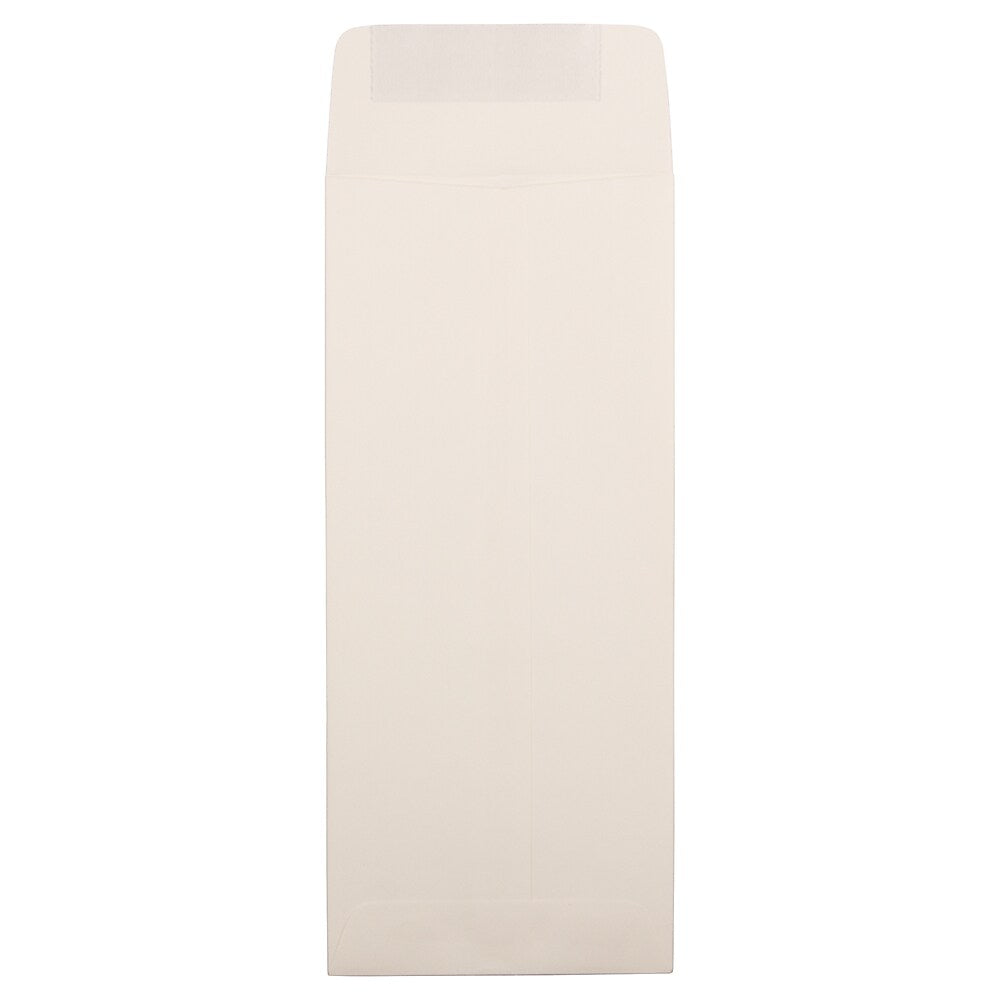 JAM Paper #11 Policy Business Strathmore Envelopes, 4.5 x 10.375, Natural White Wove, 25/Pack (900905923)