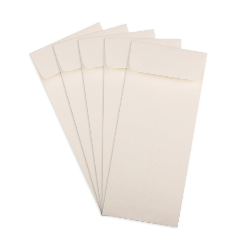 JAM Paper #11 Policy Business Strathmore Envelopes, 4.5 x 10.375, Natural White Wove, 25/Pack (900905923)