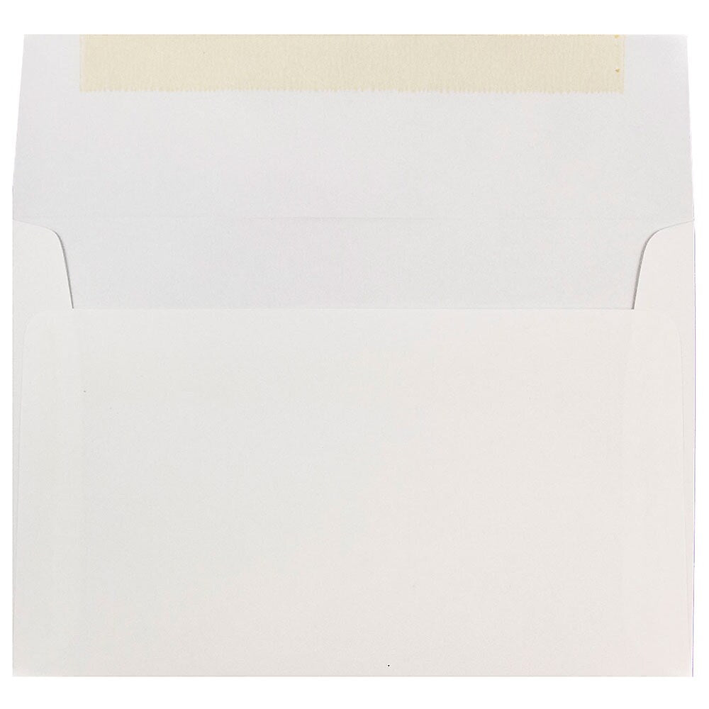 JAM Paper A8 Invitation Envelopes, 5.5 x 8.125, White, 25/Pack (4023981)