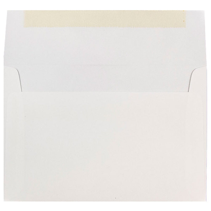 JAM Paper A8 Invitation Envelopes, 5.5 x 8.125, White, 25/Pack (4023981)