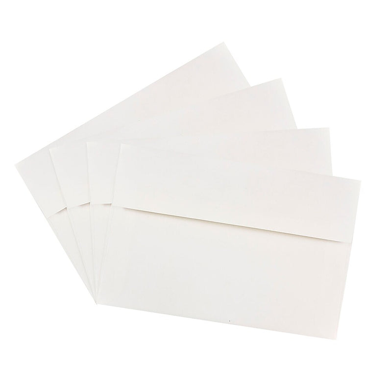JAM Paper A8 Invitation Envelopes, 5.5 x 8.125, White, 25/Pack (4023981)