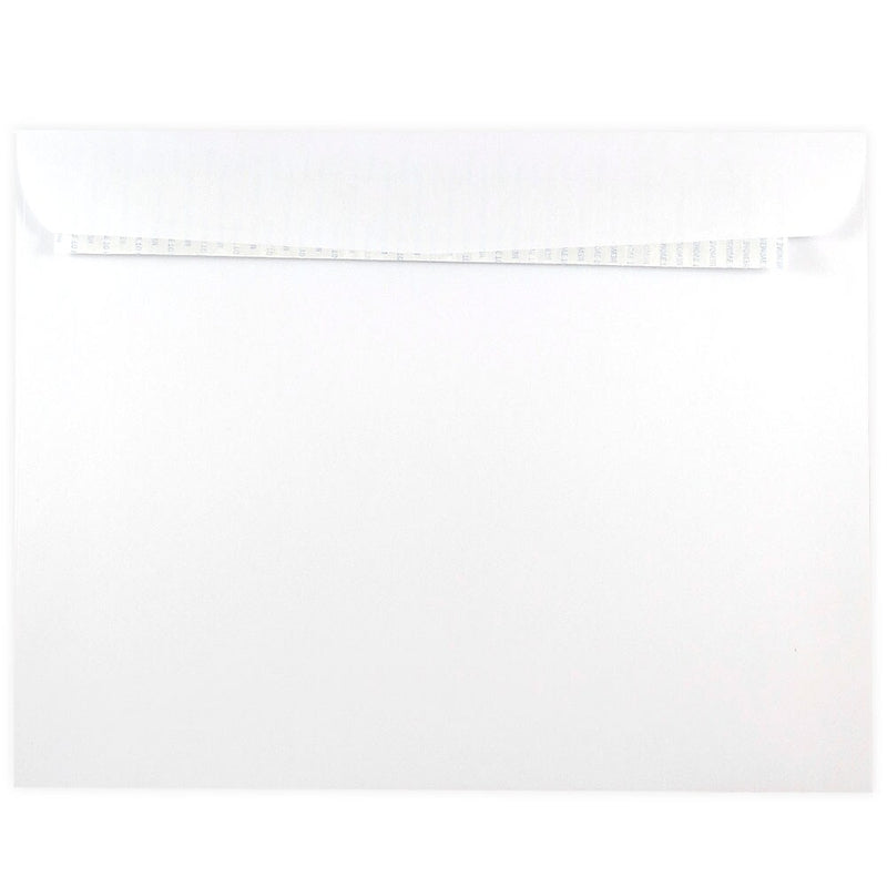 JAM Paper Peel & Seal Open End Catalog Envelope, 9" x 12", White, 500/Pack (356828785)
