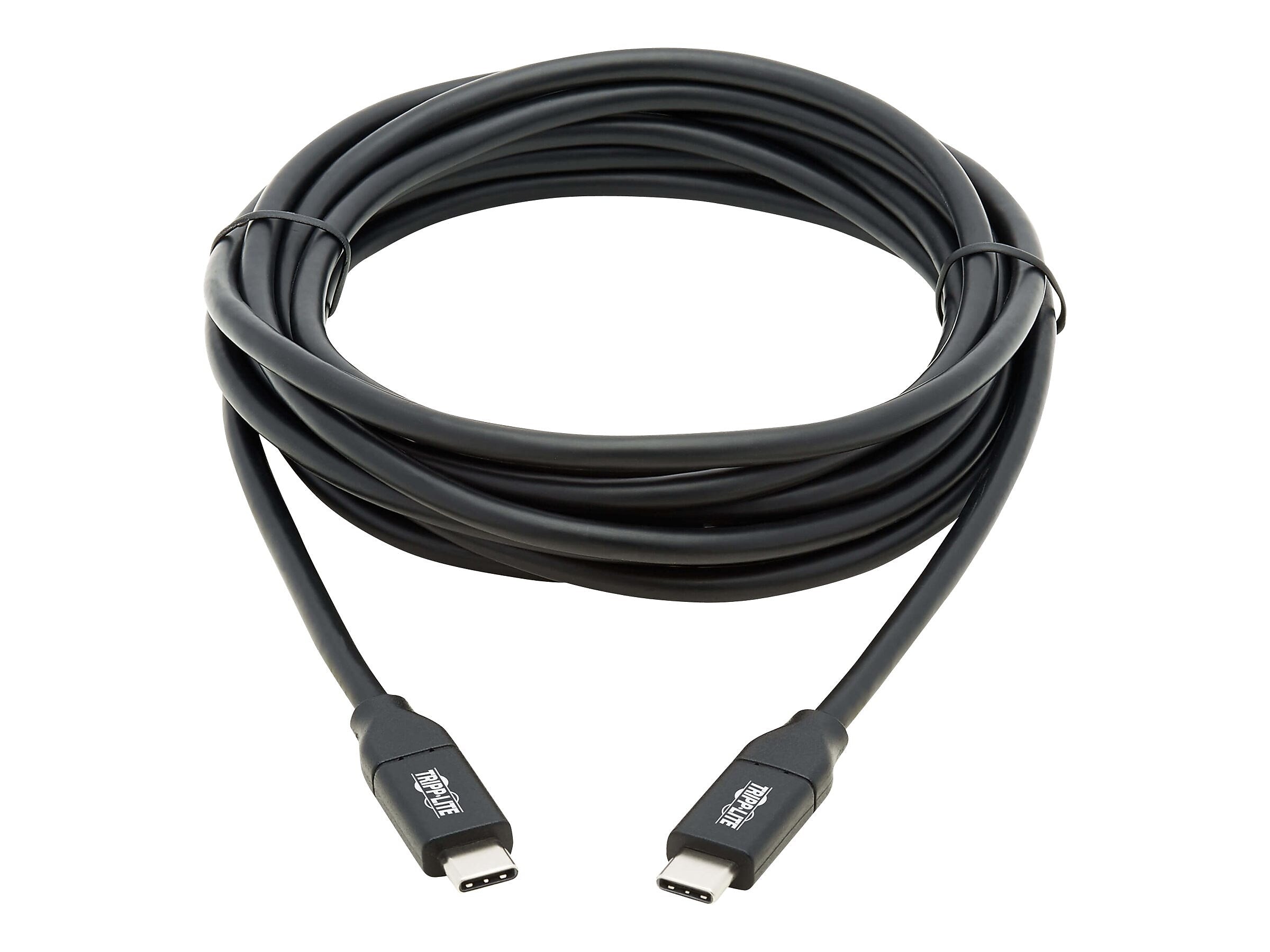 Tripp Lite 10' USB C Power Cable, Black (U040-C3M-C-5A)
