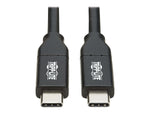 Tripp Lite 10' USB C Power Cable, Black (U040-C3M-C-5A)