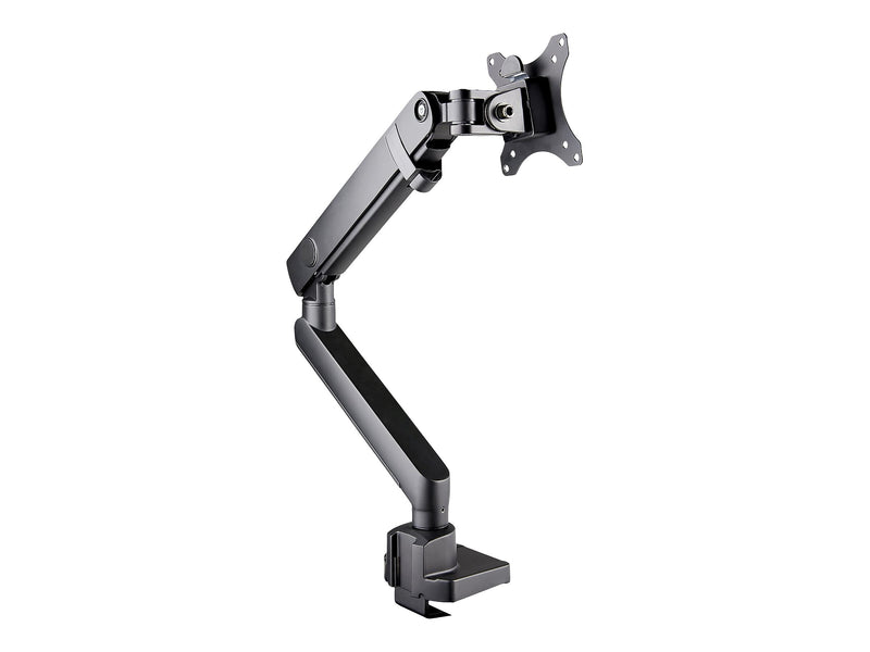 StarTech.com Desk Mount Monitor Arm, Slim Full Motion Adjustable Single VESA up to 17.6lbs (8kg) Display, Up 35", Black