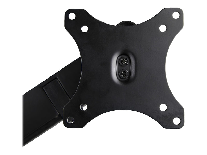 StarTech.com Desk Mount Monitor Arm, Slim Full Motion Adjustable Single VESA up to 17.6lbs (8kg) Display, Up 35", Black
