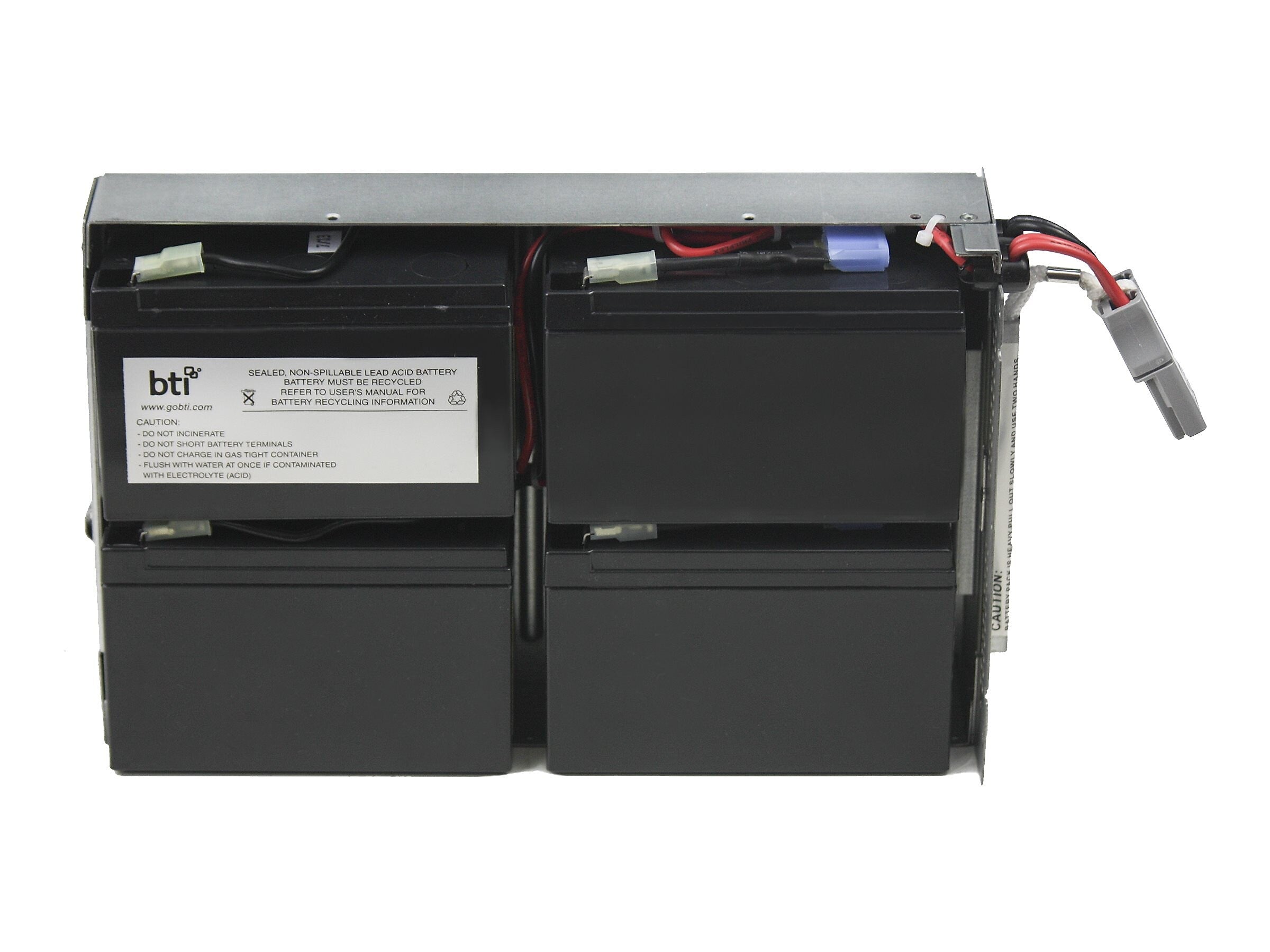 BTI UPS Replacement Battery, Black (APCRBC157-SLA157)