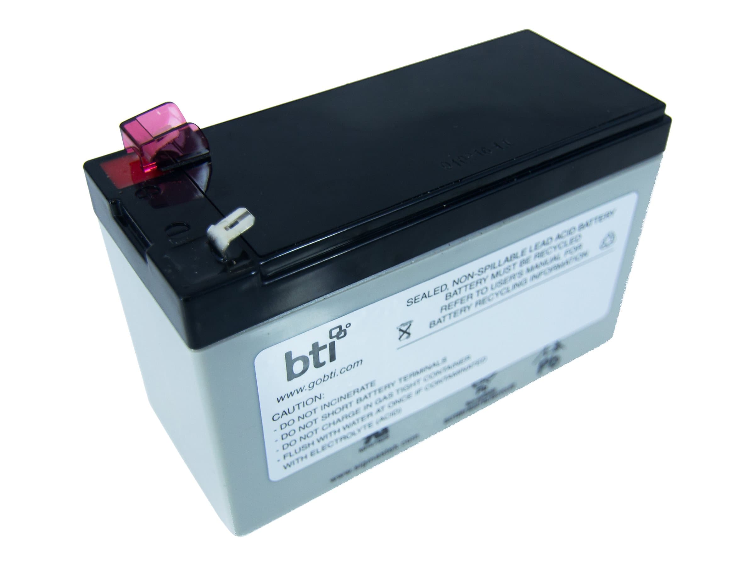 BTI UPS Replacement Battery, White/Black (APCRBC158-SLA158)