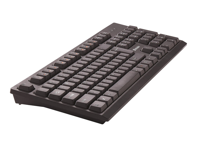 Verbatim Wireless Keyboard and Optical Mouse Combo, Black (70724)