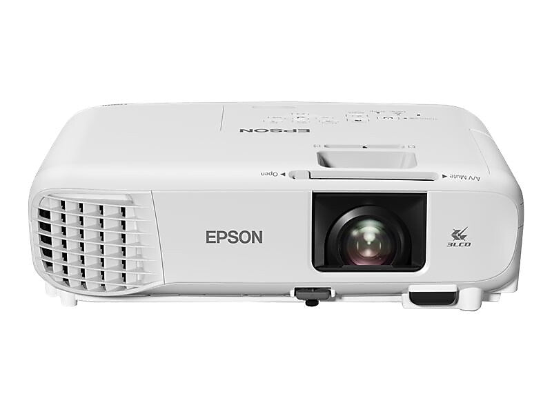 Epson PowerLite W49 3LCD WXGA Classroom Projector with HDMI, White (V11H983020)