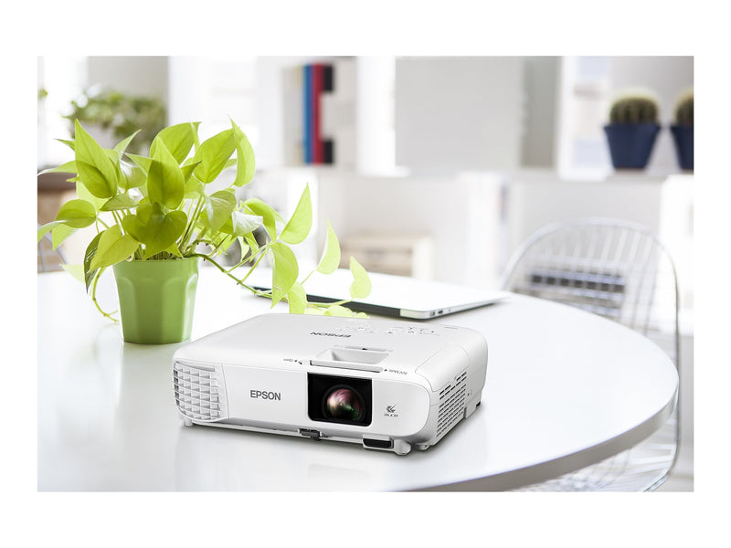 Epson PowerLite W49 3LCD WXGA Classroom Projector with HDMI, White (V11H983020)