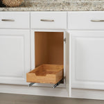 Household Essentials Glidez Wood 1-Tier Sliding Cabinet Organizer, 11.5" (4221-1)