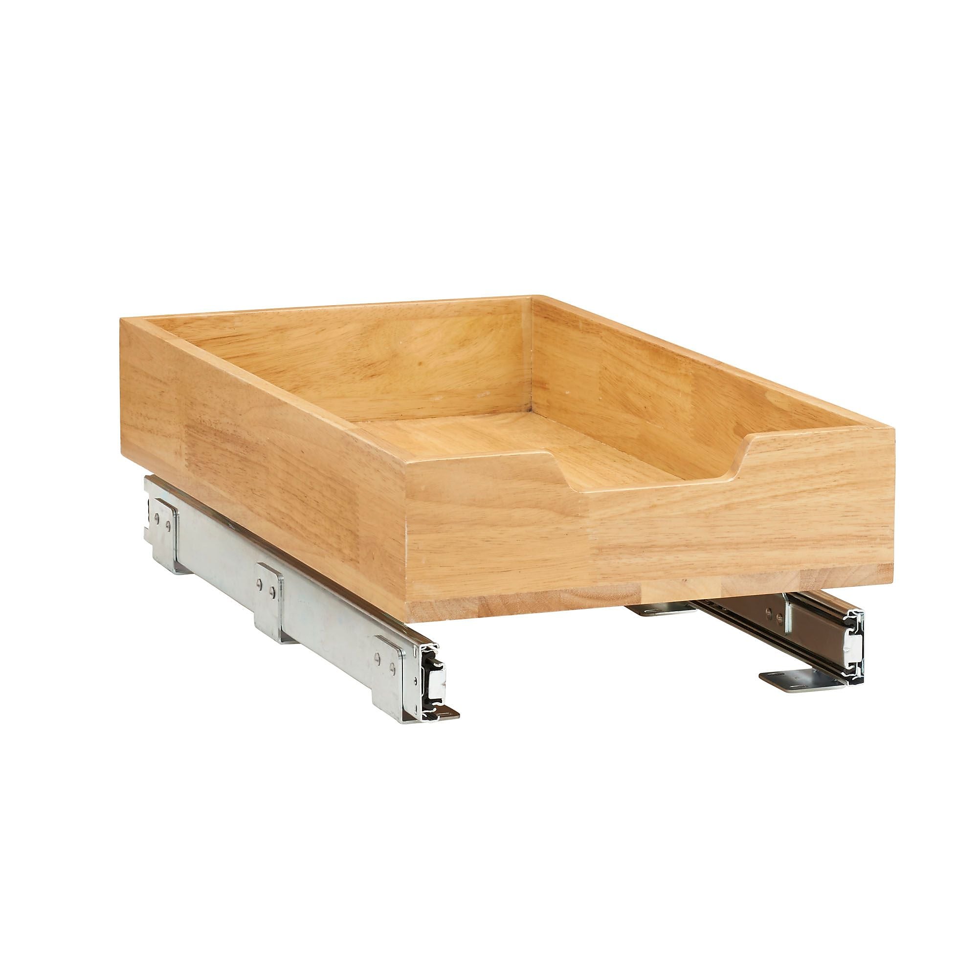 Household Essentials Glidez Wood 1-Tier Sliding Cabinet Organizer, 11.5" (4221-1)