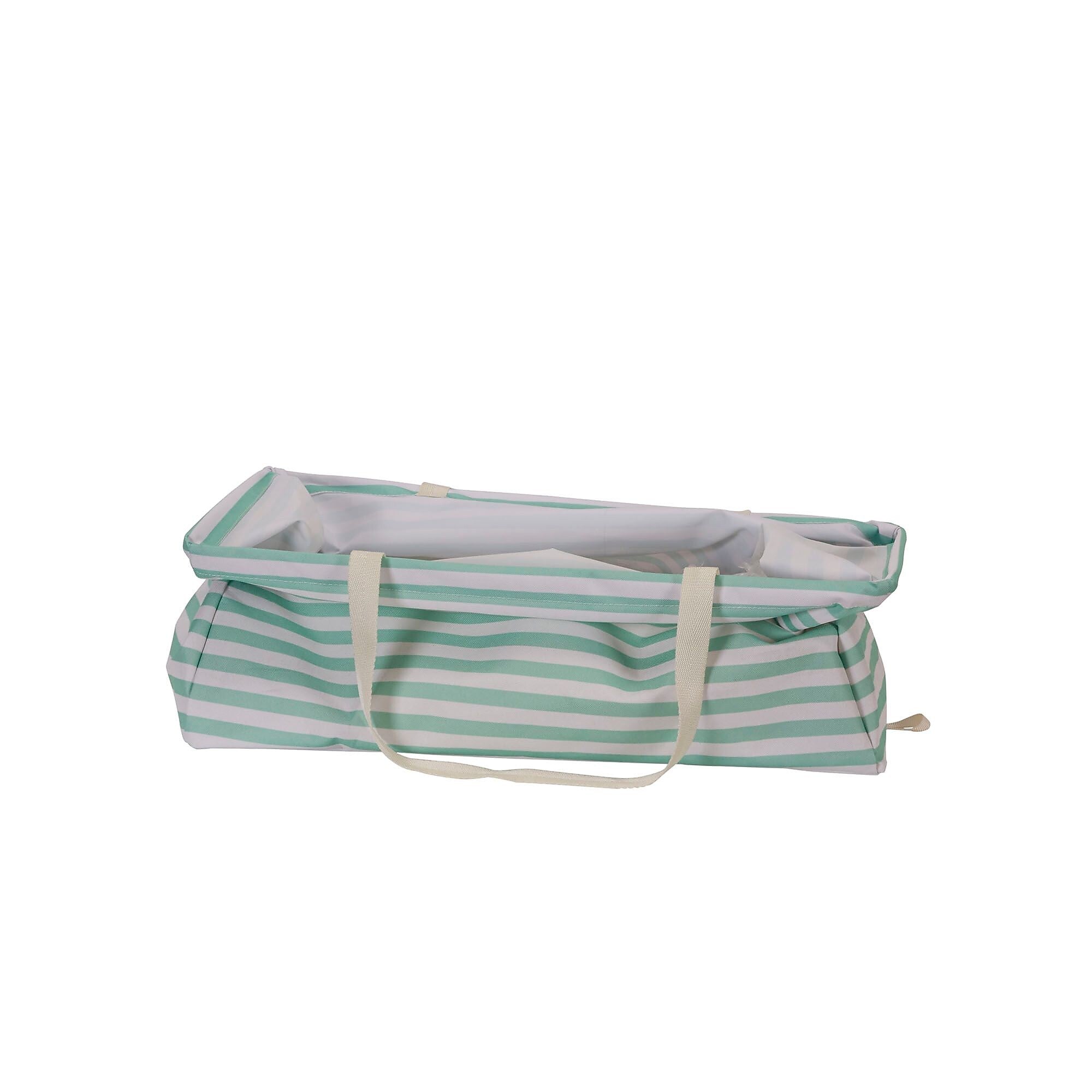 Household Essentials Krush Container Rectangle Tote Bag, Stripes (2242)