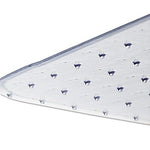 AbilityOne National Industries for the Blind Carpet Chair Mat with Lip, 45" x 53'', High-Pile, Clear (NSN3053062)
