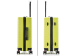 InUSA Deep 25.59" Hardside Suitcase, 4-Wheeled Spinner, TSA Checkpoint Friendly, Green (IUDEE00M-GRN)