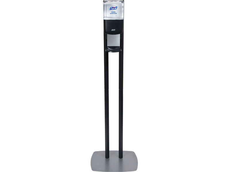 PURELL ES6 Automatic Floor Stand Hand Sanitizer Dispenser, Graphite/Black (7216-DS)