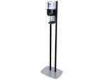 PURELL ES6 Automatic Floor Stand Hand Sanitizer Dispenser, Graphite/Black (7216-DS)