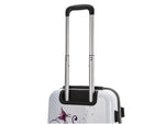 InUSA Fusion 20" Hardside Butterfly Carry-On Suitcase, 4-Wheeled Spinner, TSA Checkpoint Friendly, White (IUAPC00S-FUS)