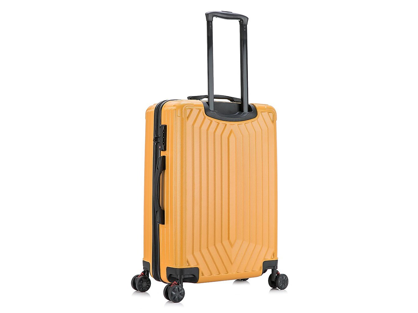 DUKAP Stratos 25.59" Hardside Suitcase, 4-Wheeled Spinner, TSA Checkpoint Friendly, Terracota (DKSTR00M-TER)