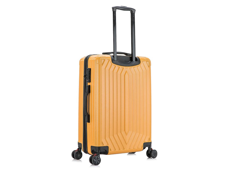 DUKAP Stratos 25.59" Hardside Suitcase, 4-Wheeled Spinner, TSA Checkpoint Friendly, Terracota (DKSTR00M-TER)