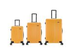 DUKAP Stratos Hardside Spinner Luggage Set, TSA Checkpoint Friendly, Terracota (DKSTRSML-TER)