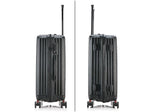 DUKAP Stratos 24" Hardside Suitcase, 4-Wheeled Spinner, TSA Checkpoint Friendly, Black (DKSTR00M-BLK)