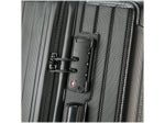 DUKAP Stratos 24" Hardside Suitcase, 4-Wheeled Spinner, TSA Checkpoint Friendly, Black (DKSTR00M-BLK)
