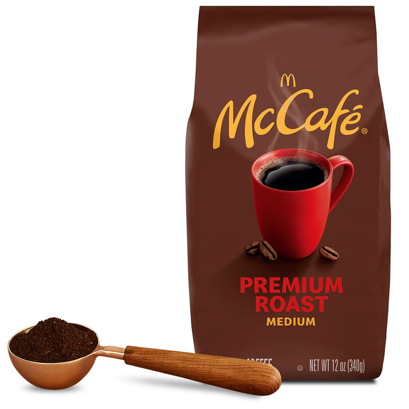 McCafé Premium Roast Ground Coffee, 12 oz. Bag (00430000609000)