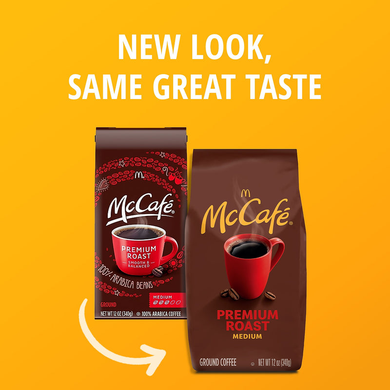 McCafé Premium Roast Ground Coffee, 12 oz. Bag (00430000609000)