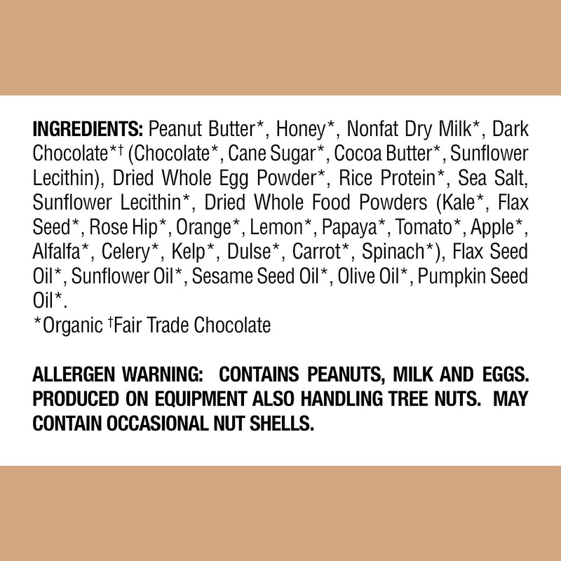 Perfect Snacks Gluten Free Dark Chocolate and Peanut Butter Protein Bar, 2.3 oz., 16 Bars/Box (307-00247)