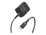 OtterBox Wall Charger USB Charging Kit/Bundle for Most Smartphones, Black Shimmer (78-80221)