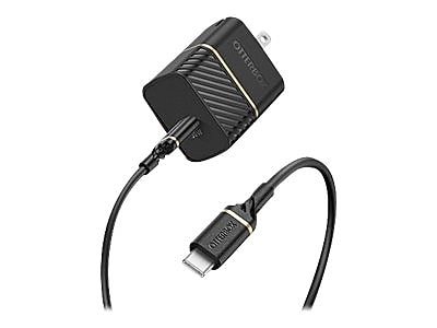 OtterBox Wall Charger USB Charging Kit/Bundle for Most Smartphones, Black Shimmer (78-80221)