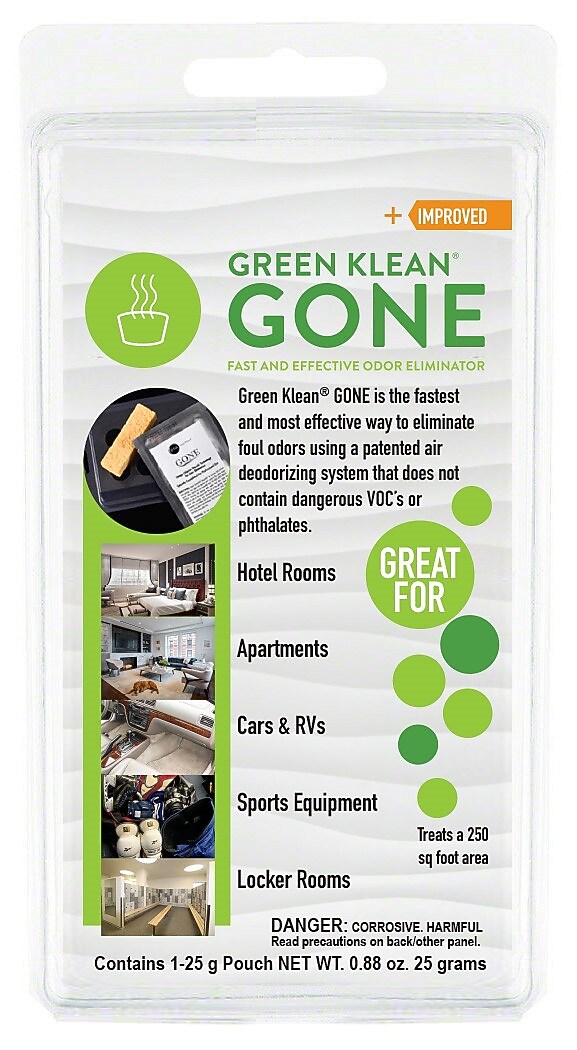 GONE Complete Odor Eliminator Pouch, 2/Pack (GK-ORGONE)