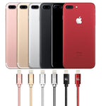 LAX Gadgets Lightning to USB-A Charging Cable, 4 ft., Red (LGHTMFI4FT-RED)