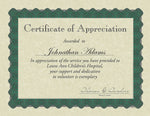 Great Papers Metallic Certificates, 8.5" x 11", Beige/Green, 100/Pack (934200)