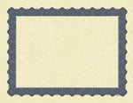 Great Papers Certificates, 8.5" x 11", Beige/Metallic Blue, 25/Pack (934425)